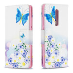 Funda pintada de mariposas y flores para el Xiaomi Mi 9T / Mi 9T Pro