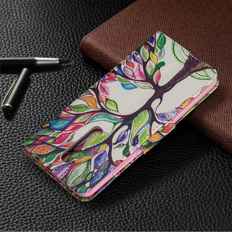 Xiaomi Mi 9T / Mi 9T Pro Funda de árbol de colores