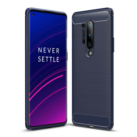 Funda de fibra de carbono cepillada para el OnePlus 8 Pro