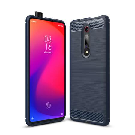 Funda de fibra de carbono cepillada Xiaomi Mi 9T / Mi 9T Pro