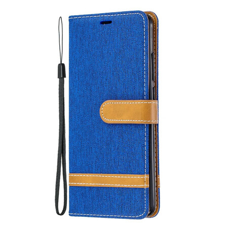 Funda de tela y colgante con efecto de cuero para el Xiaomi Mi 9T / Mi 9T Pro