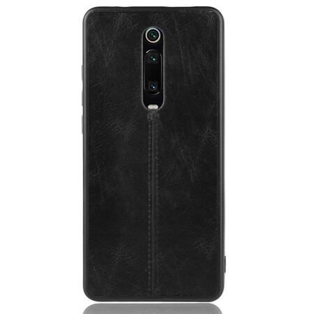 Funda Xiaomi Mi 9T / Mi 9T Pro Costura efecto cuero