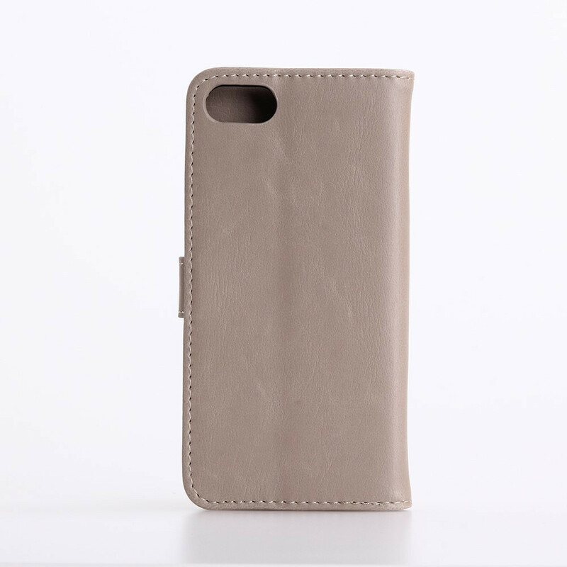Funda para iPhone SE 2 / 8 / 7 Retro Efecto Cuero