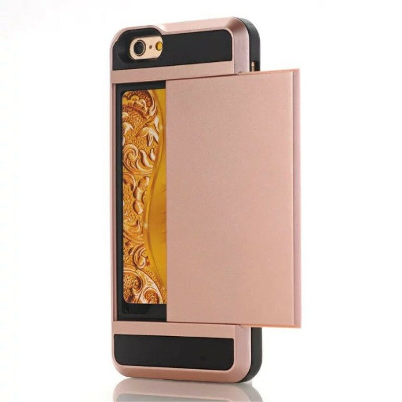 Funda de tarjeta deslizante para iPhone SE 2 / 8 / 7