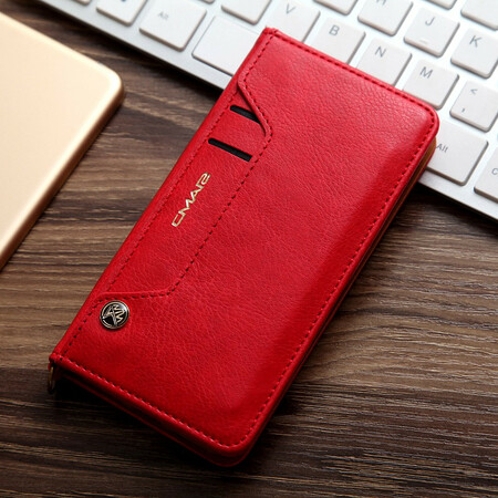 Flip Cover iPhone SE 2 / 8 / 7 Cuero Efecto Multitarjeta CMAI2