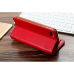 Flip Cover iPhone SE 2 / 8 / 7 Cuero Efecto Multitarjeta CMAI2