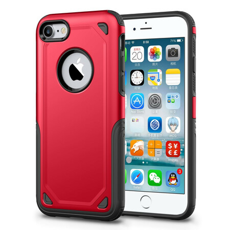 Funda iPhone SE 2 / 8 / 7 Armor Efecto Metal