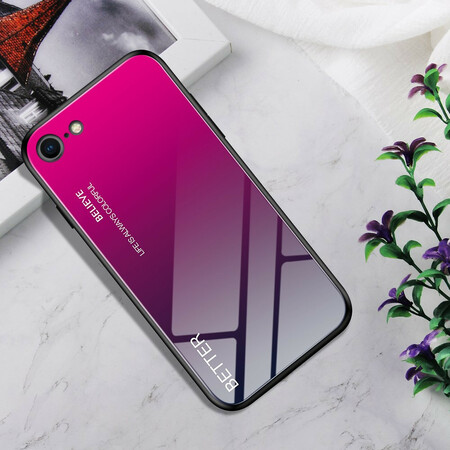iPhone SE 2 / 8 / 7 Vidrio Templado Premum Colores