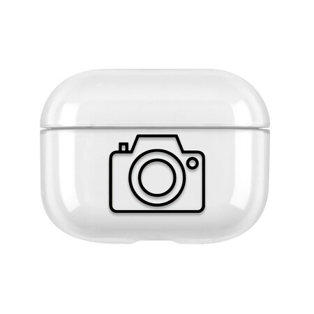 Estuche de viaje transparente de los AirPods Pro