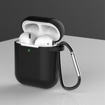Estuche de silicona de los AirPods con asa para el ratón