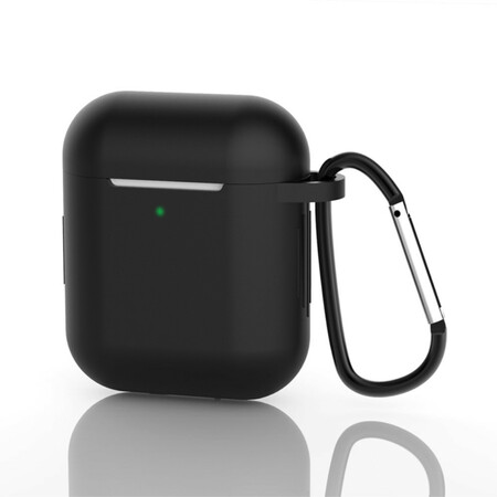Estuche de silicona de los AirPods con asa para el ratón