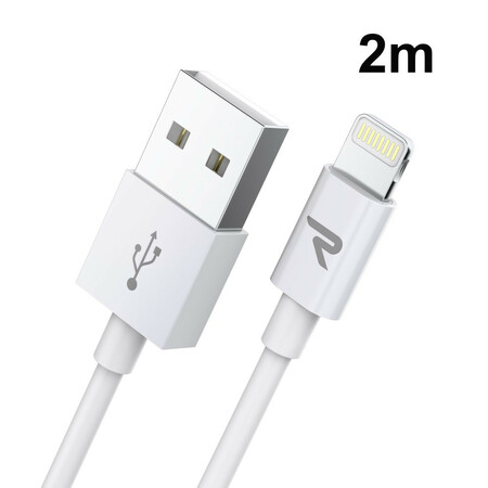 Cable de carga MFI y USB 2.0 m RAMPOW
