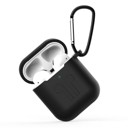 Estuche de diseño de los AirPods con mosquetón