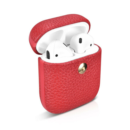 AirPods de cuero genuino Shell ICARER