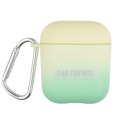 Funda de silicona de los AirPods con mosquetón
