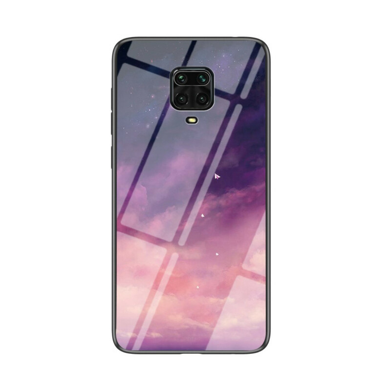 Xiaomi Redmi Note 9S Funda de cristal templado Starry Sky
