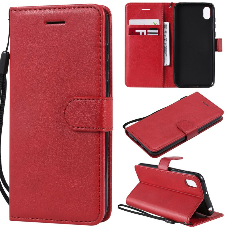 Funda Huawei Y5 2019 / Honor 8S Colgante con efecto de cuero Funda Huawei Y5 2019 / Honor 8S Colgante con efecto de cuero
