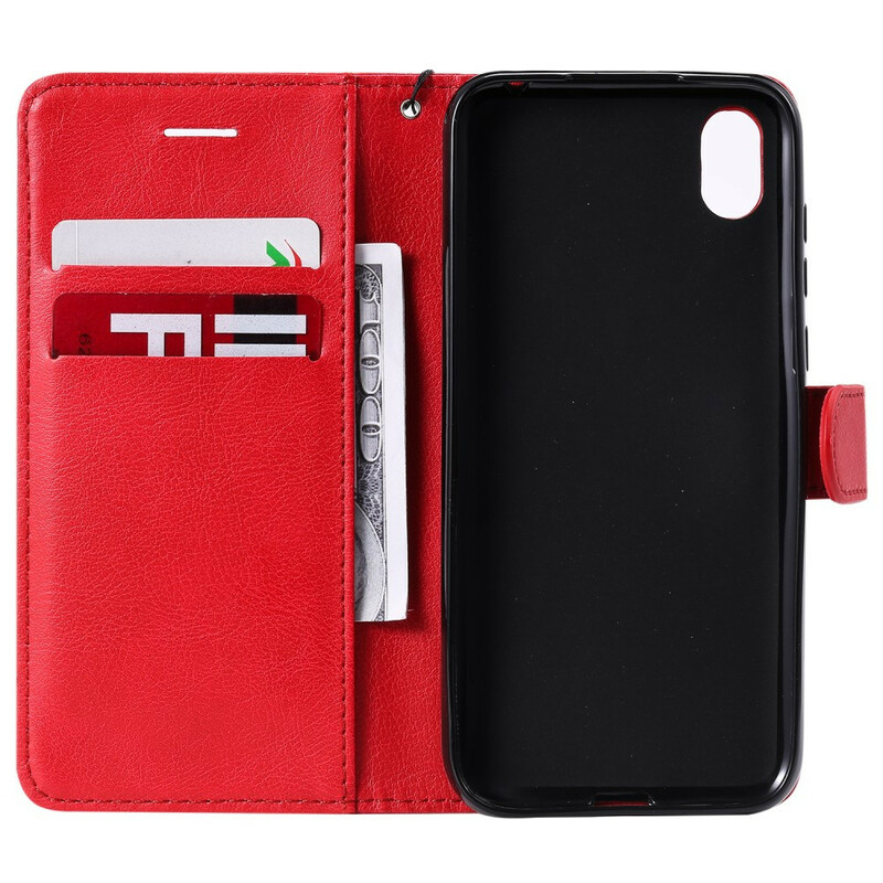 Funda Huawei Y5 2019 / Honor 8S Colgante con efecto de cuero Funda Huawei Y5 2019 / Honor 8S Colgante con efecto de cuero