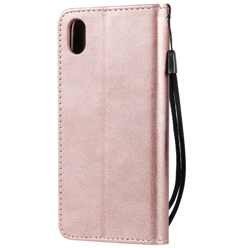 Funda Huawei Y5 2019 / Honor 8S Colgante con efecto de cuero Funda Huawei Y5 2019 / Honor 8S Colgante con efecto de cuero