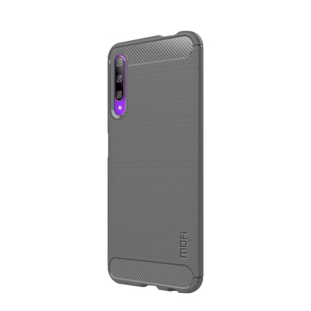 Honor 9X Pro Funda de fibra de carbono cepillada MOFI