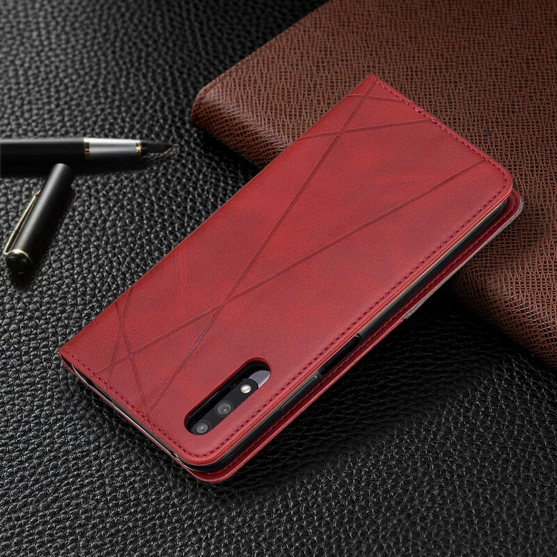 Funda abatible estilo artista para el Honor 9X Pro Max