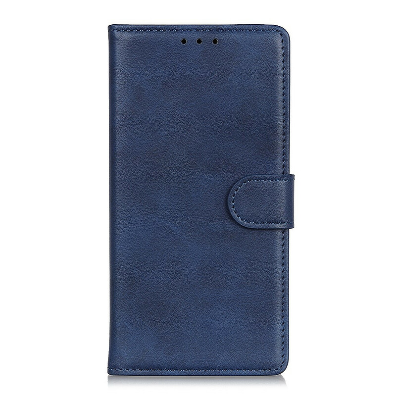 Funda de cuero mate Xiaomi Redmi Note 9 Pro Retro