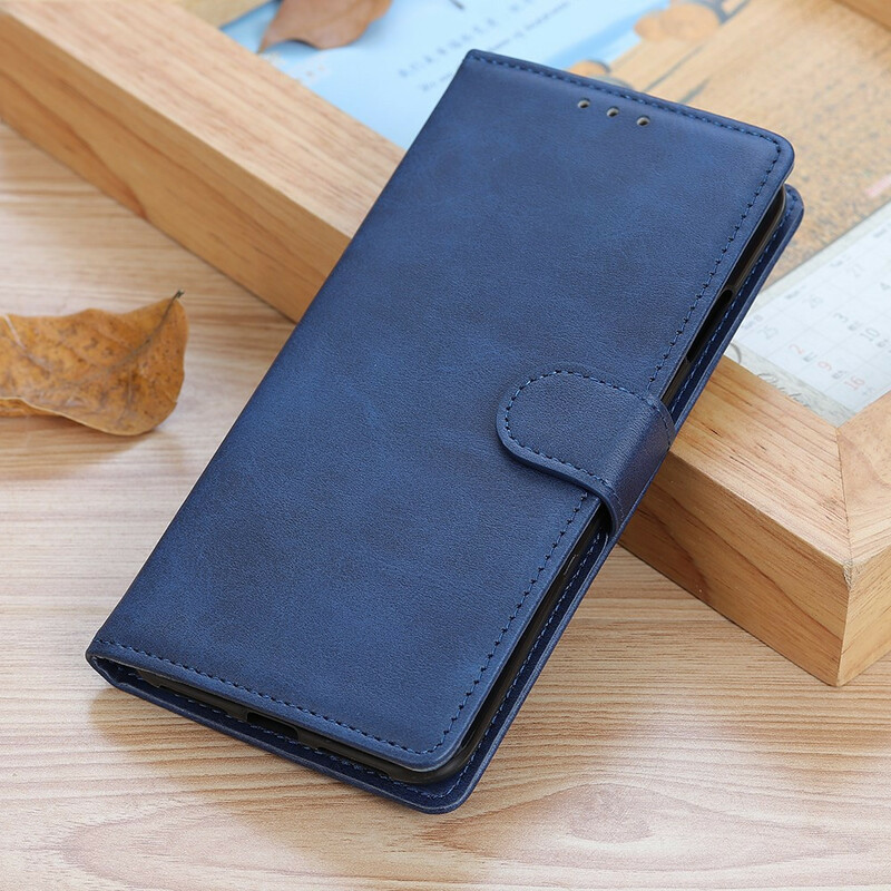 Funda de cuero mate Xiaomi Redmi Note 9 Pro Retro