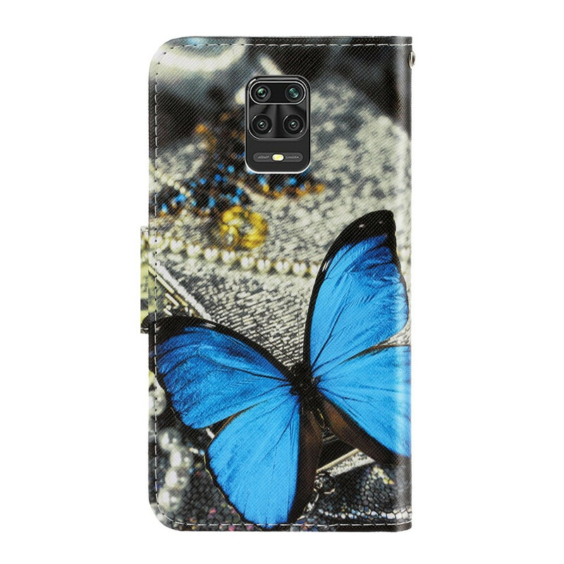 Xiaomi Redmi Note 9 Pro Funda Variations Colgante de mariposa