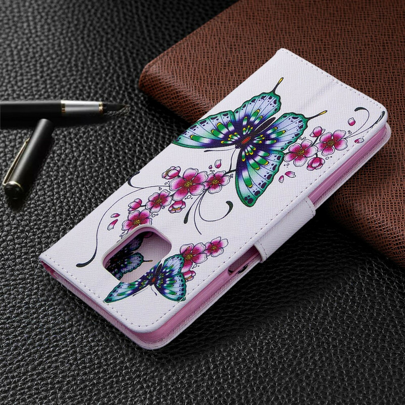 Xiaomi Redmi Note 9S / Note 9 Pro Funda Incredible Butterflies