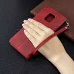 Funda de cuero con colgante para el Xiaomi Redmi Note 9S / Redmi Note 9 Pro