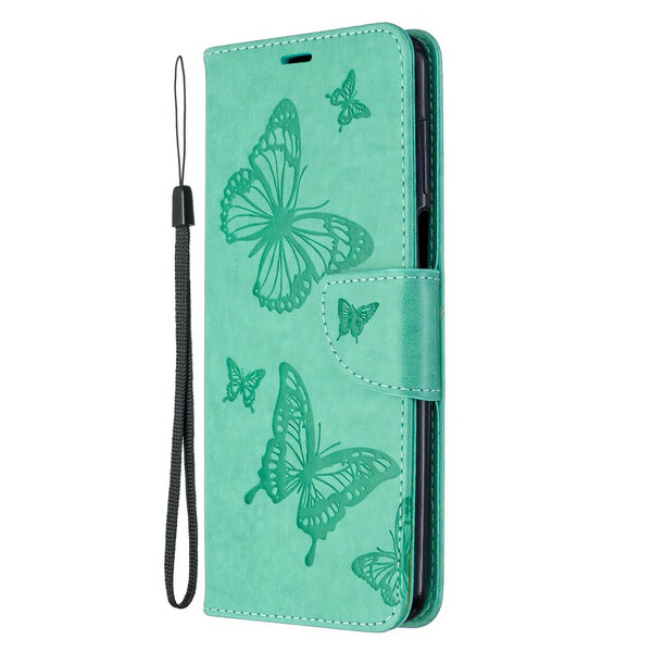 Funda con colgante de mariposa para el Xiaomi Redmi Note 9 / Note 9S / Note 9 Pro