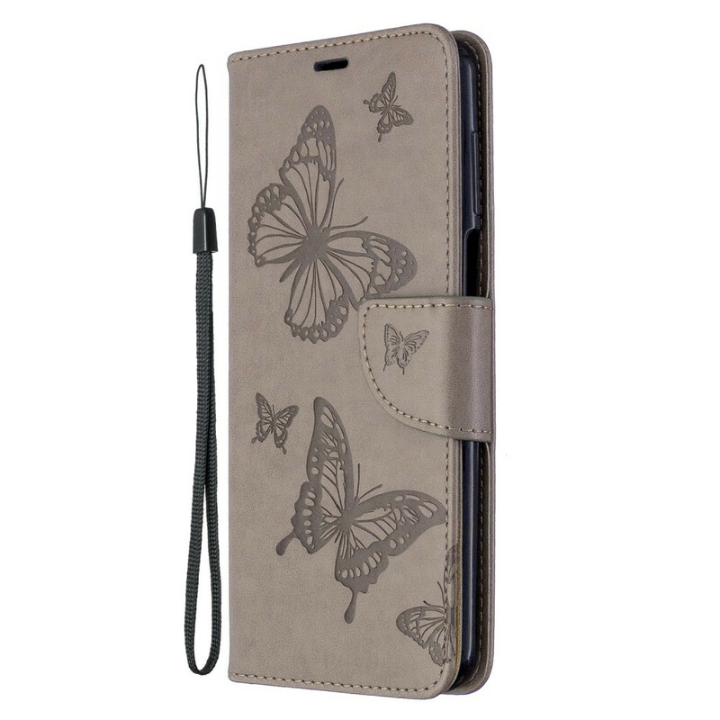 Funda con colgante de mariposa para el Xiaomi Redmi Note 9 / Note 9S / Note 9 Pro