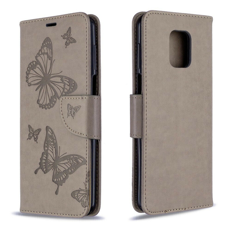 Funda con colgante de mariposa para el Xiaomi Redmi Note 9 / Note 9S / Note 9 Pro