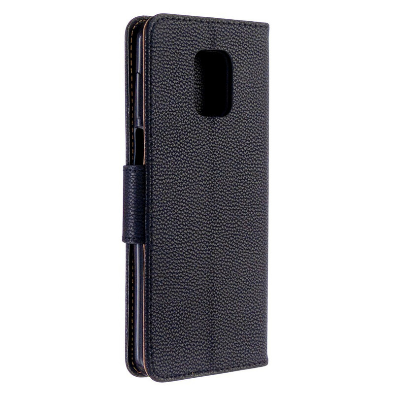 Funda Xiaomi Redmi Note 9 / Note 9S / Note 9 Pro Efecto Cuero Lichi