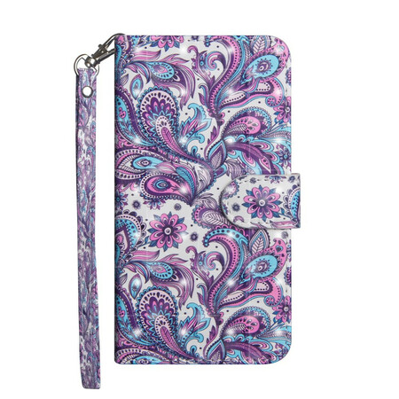 Xiaomi Redmi Note 9S / Redmi Note 9 Pro Funda Flowers Patterns