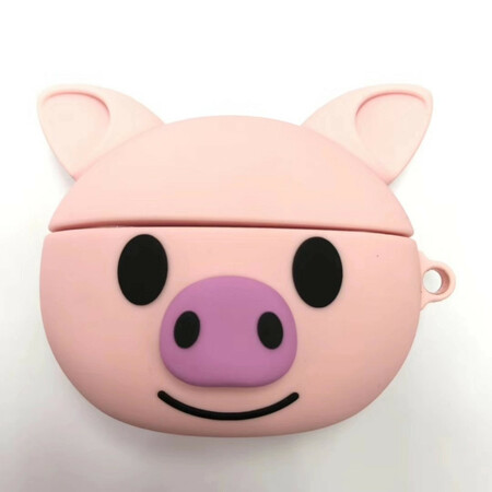 Estuche de la serie de dibujos animados de los AirPods Pro con anillo