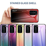 Huawei P40 Pro Cover Hello Tempered Glass