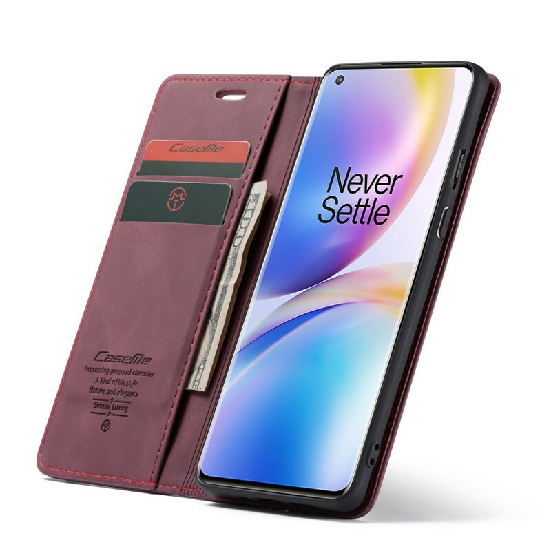 Flip Cover OnePlus 8 Pro CASEME Leatherette