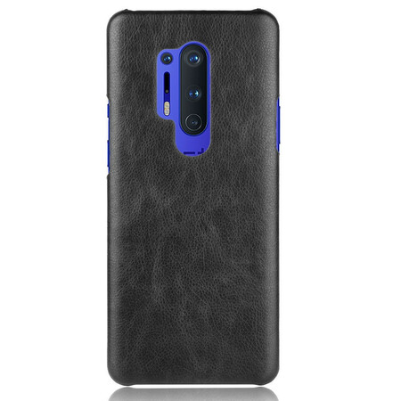 OnePlus 8 Pro Cover Efecto Cuero Rendimiento Lichi