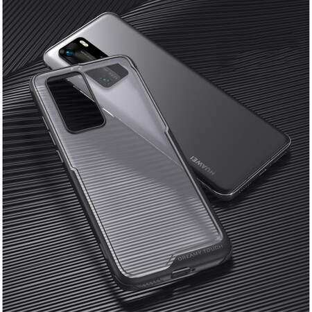 Huawei P40 Pro Hybrid LEEU Funda Bordes Biselados