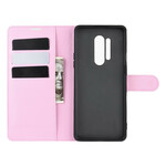 OnePlus 8 Pro Style Funda de cuero Lichi Premium