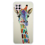Funda colorida de jirafa para Huawei P40 Lite