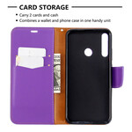 Huawei P40 Lite E Funda Litchi Oblique Flap