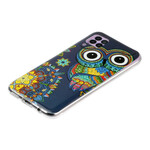 Funda fluorescente para el Huawei P40 Lite Owl