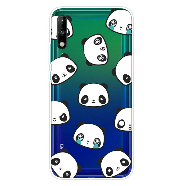 Huawei P40 Lite E Funda Sentimental Pandas