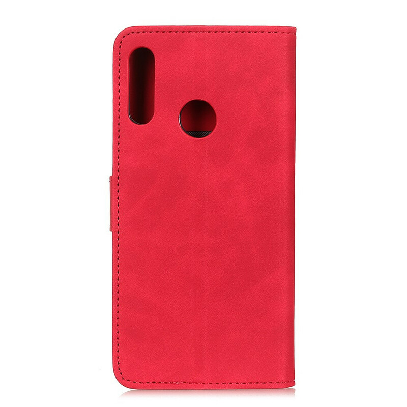 Alcatel 1S Funda de cuero mate Efecto Vintage KHAZNEH