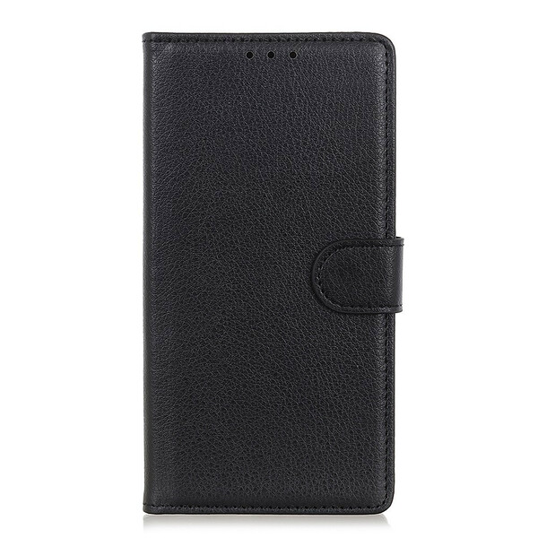 Funda de polipiel para Sony Xperia 1 II Lychee