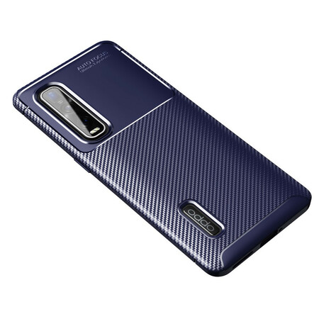 Funda flexible de fibra de carbono para el Oppo Find X2 Pro