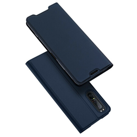 Flip Cover Sony Xperia 1 II Skin Pro DUX