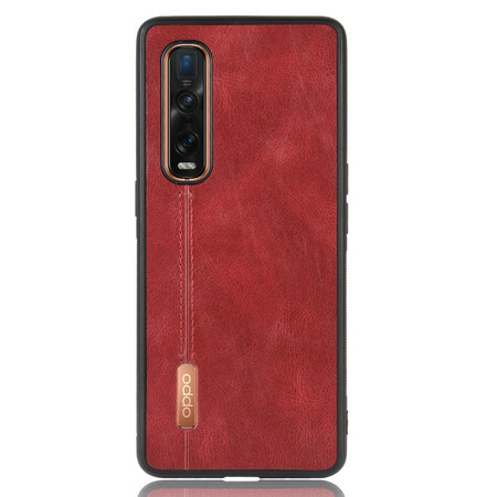 Funda efecto piel Oppo Find X2 Pro